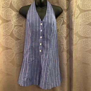 Love Tree striped romper